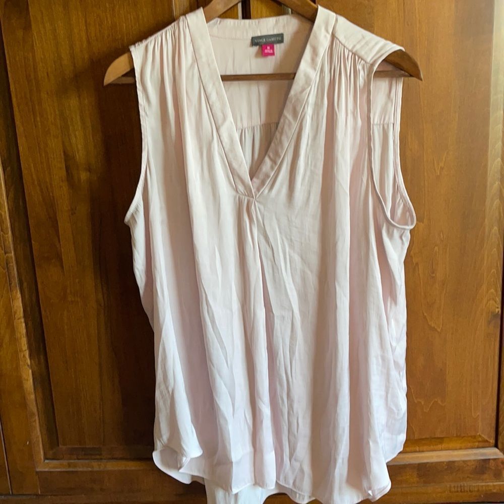 Vince Camuto blush blouse